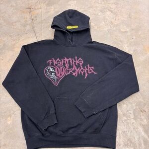 Juice WRLD Fighting Demons WRLD On Drugs Hoodie